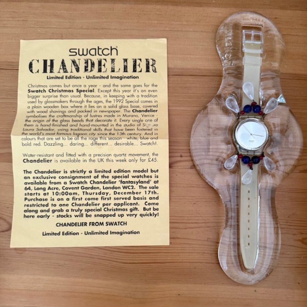Limited Edition Swatch Chandlier
